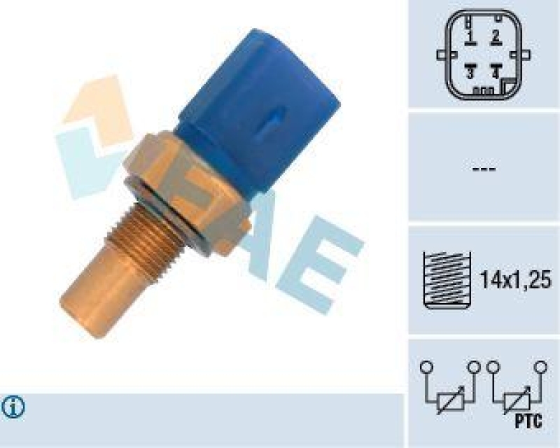 FAE Sensor, Kühlmitteltemperatur