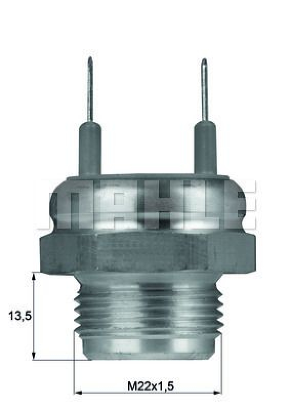 MAHLE Temperaturschalter, K&uuml;hlerl&uuml;fter BEHR TSW 6