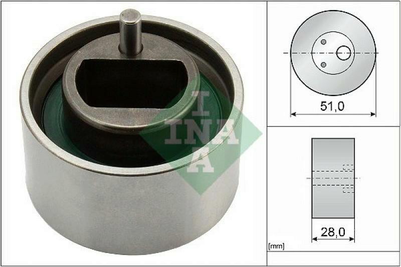 INA Tensioner Pulley, timing belt