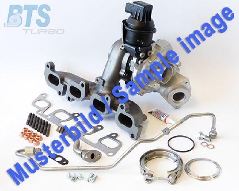 BTS Turbo Charger, charging system TURBO SERVICE SET REMAN