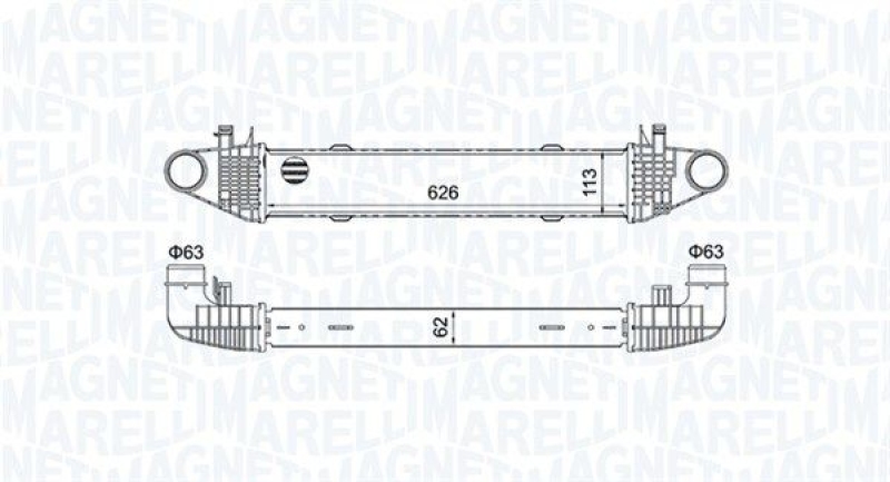 MAGNETI MARELLI Charge Air Cooler