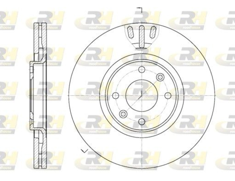 2x ROADHOUSE Bremsscheibe