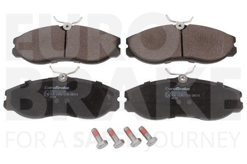 EUROBRAKE Bremsbelagsatz, Scheibenbremse 5502222238