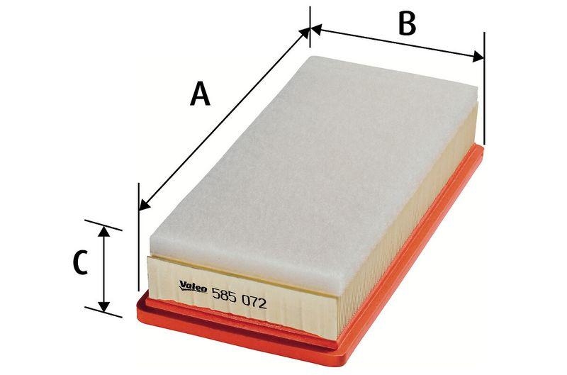 VALEO Luftfilter 585072