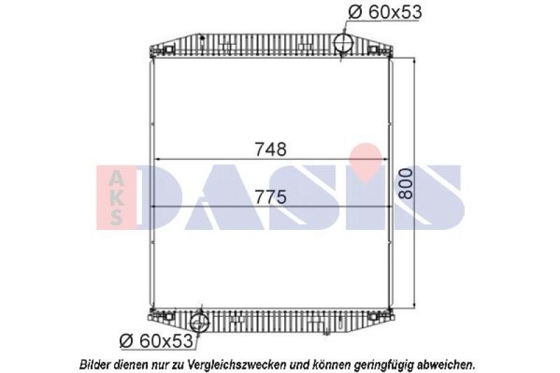 AKS DASIS Radiator, engine cooling