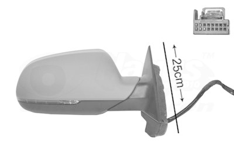 VAN WEZEL Outside Mirror * HAGUS *