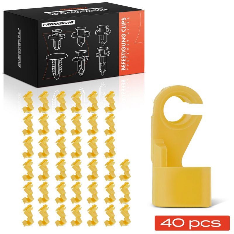 40x Frankberg Befestigungsclips T&uuml;rgriff T&uuml;rschloss 5481FB0063960