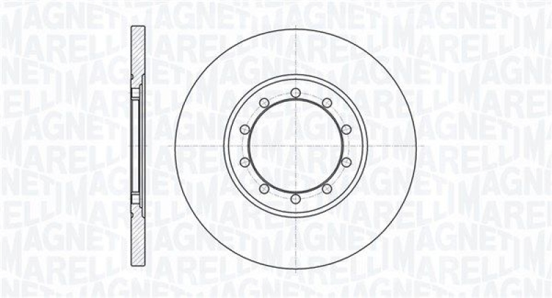 MAGNETI MARELLI Bremsscheibe