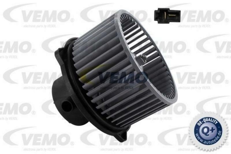 VEMO Suction Fan, cabin air Q+, original equipment manufacturer quality