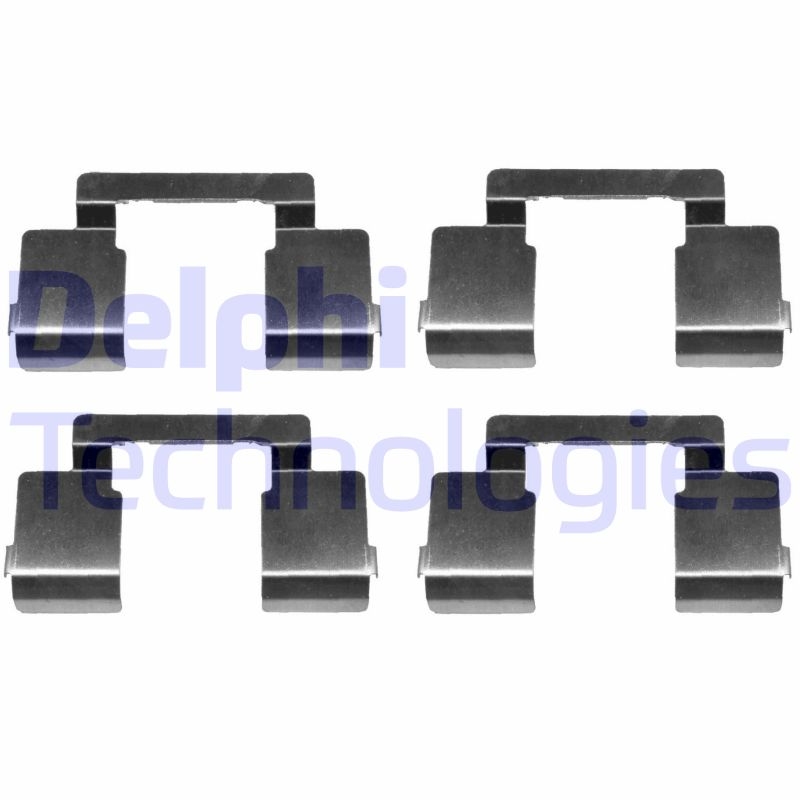 DELPHI Zubeh&ouml;rsatz, Scheibenbremsbelag LX0612