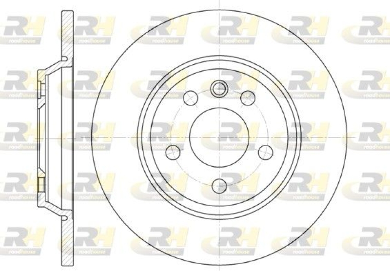 2x ROADHOUSE Brake Disc