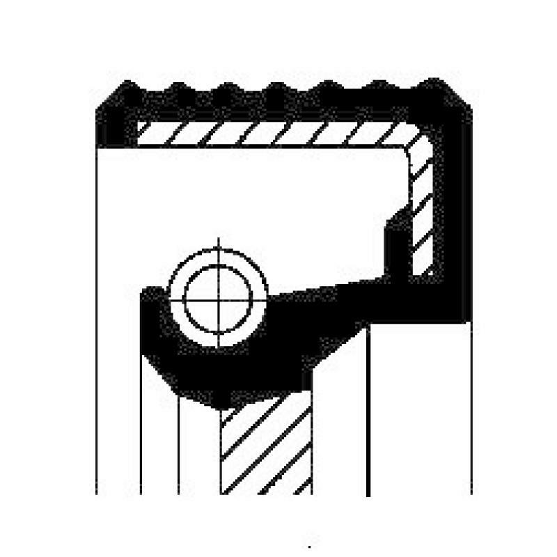 CORTECO Shaft Seal, drive shaft (oil pump)