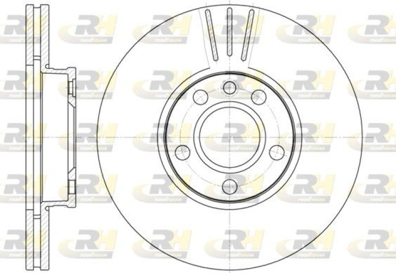 2x ROADHOUSE Bremsscheibe