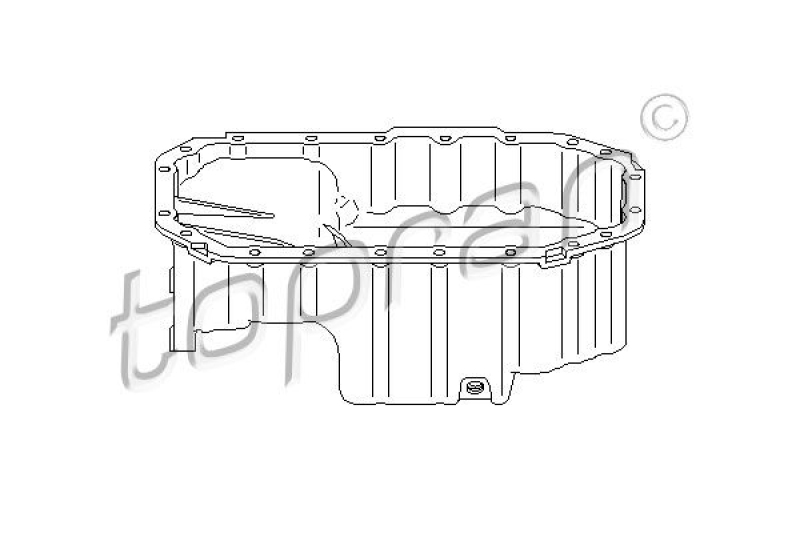 TOPRAN Oil Sump