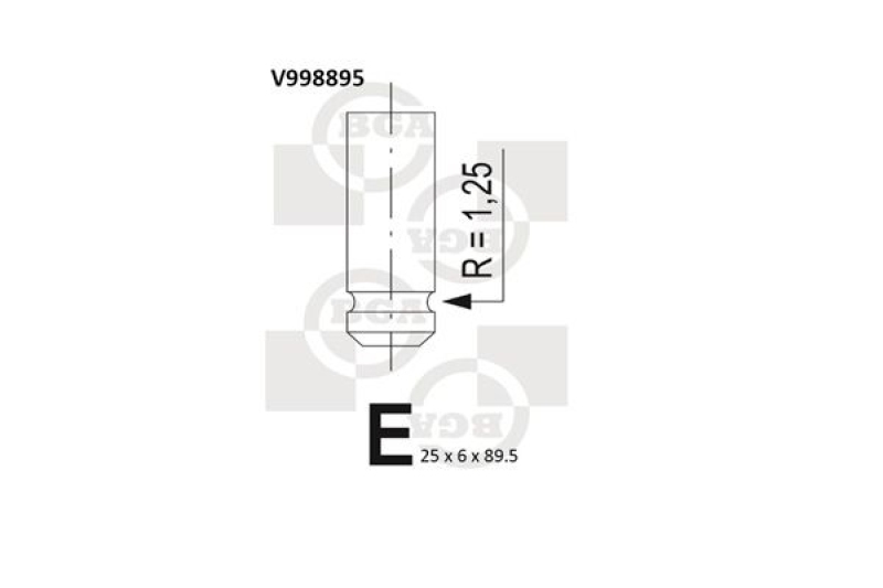 BGA Exhaust Valve