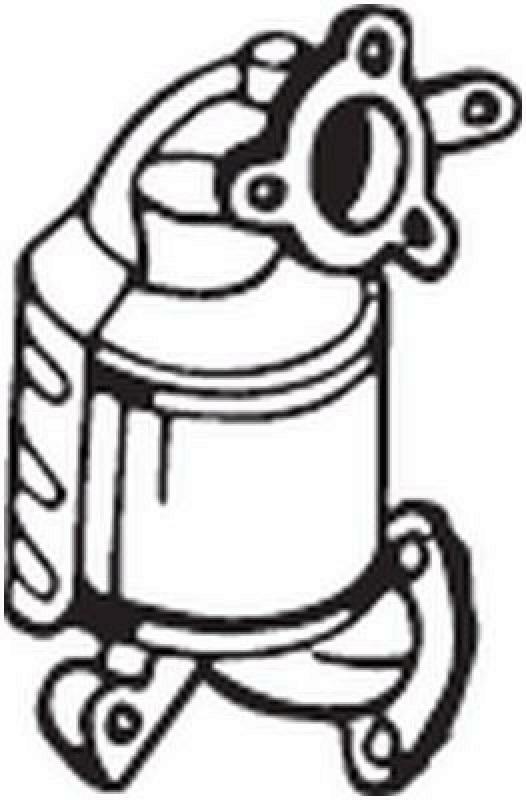 BOSAL Ruß-/Partikelfilter, Abgasanlage