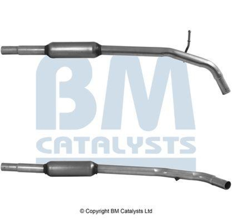 BM Catalysts Abgasrohr Auspuffanlage Hinten passend für Dacia Logan MCV ...