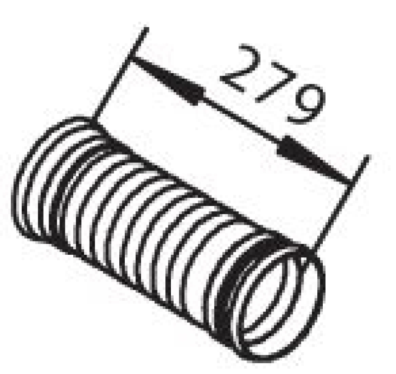 DINEX Corrugated Pipe, exhaust system