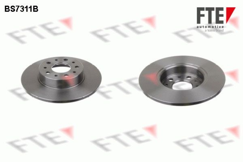 2x FTE Brake Disc COATED RANGE