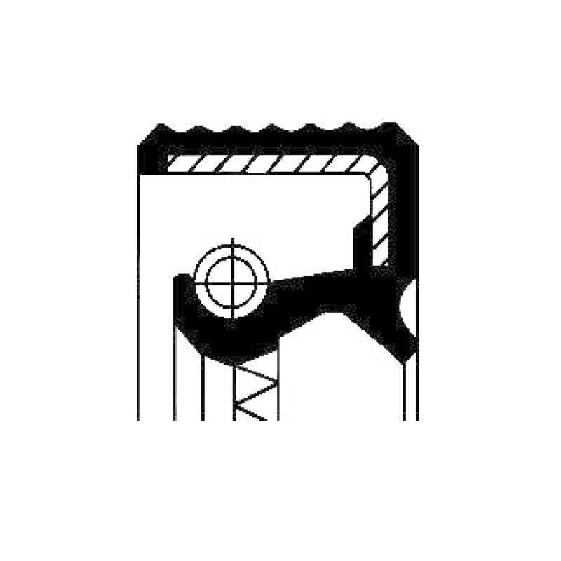 CORTECO Shaft Seal, wheel hub