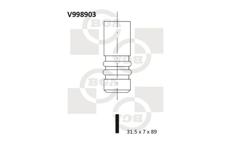 BGA Auslassventil V998903