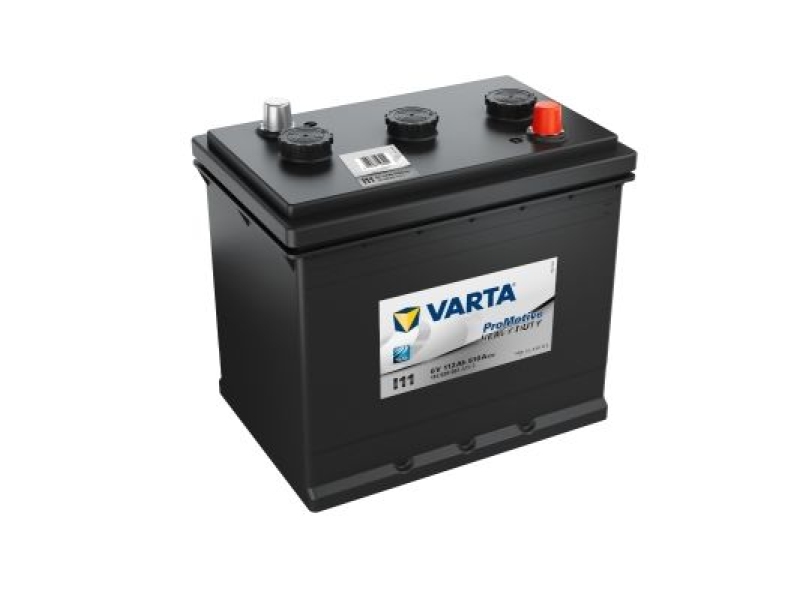 VARTA Starterbatterie Batterie ProMotive Black HD Heavy Duty 6V 112Ah 510A B01
