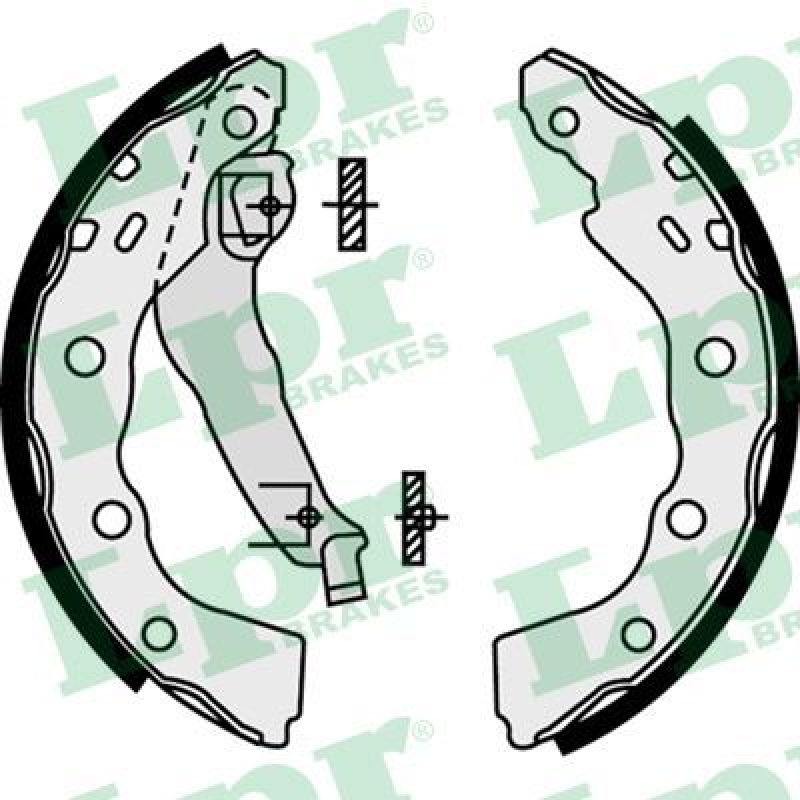 LPR Brake Shoe Set