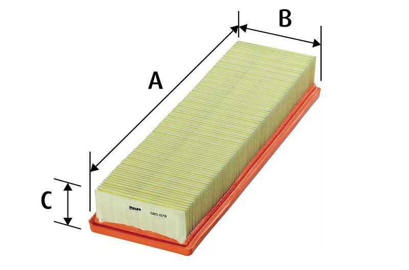 VALEO Luftfilter 585078