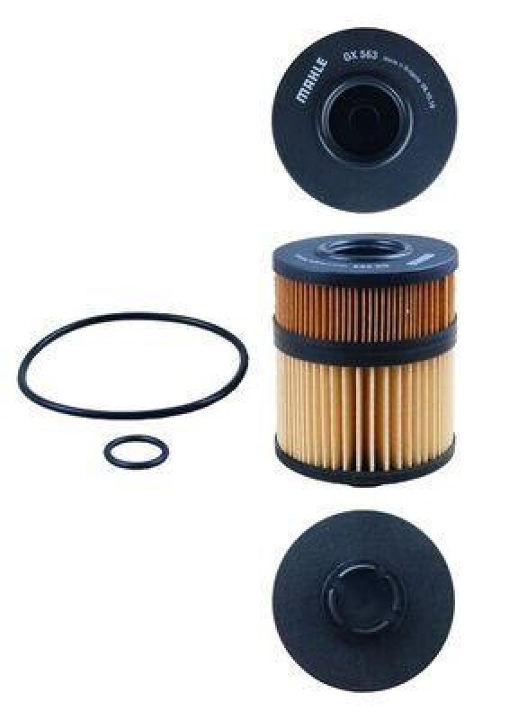 MAHLE Ölfilter OX 563D