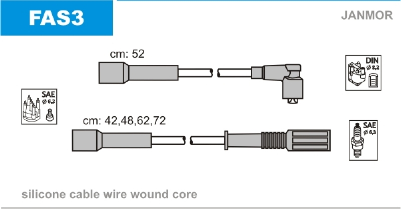 JANMOR Zündleitungssatz