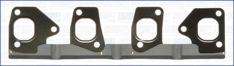 AJUSA Gasket, exhaust manifold MULTILAYER STEEL