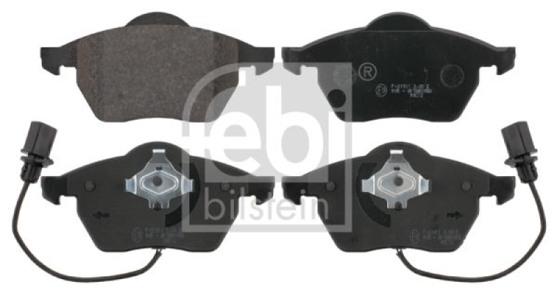 FEBI Bremsscheiben 312mm FEBI Bremsbeläge Vorne passend für AUDI A4...