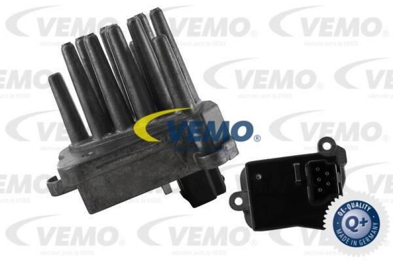 VEMO Regulator, passenger compartment fan Q+, original equipment manufacturer quality MADE IN GERMANY