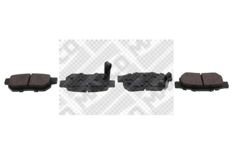 MAPCO Brake Pad Set, disc brake