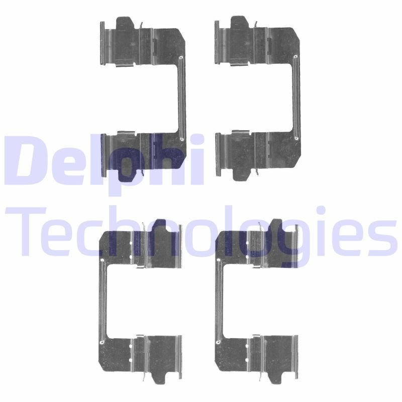 DELPHI Accessory Kit, disc brake pad