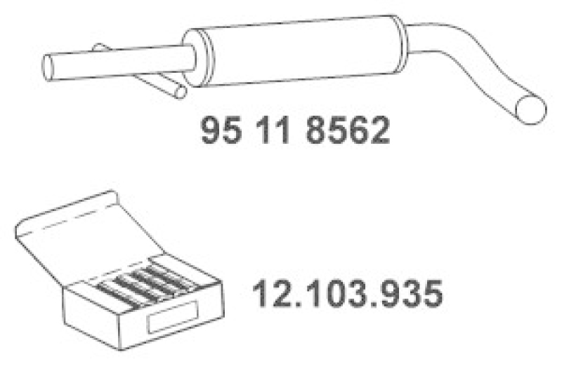 EBERSPÄCHER Front Muffler