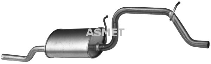 ASMET Rear Muffler