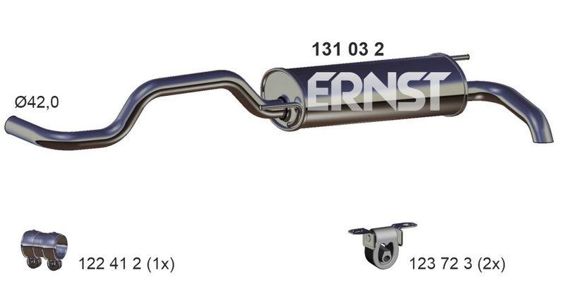 ERNST Endschalld&auml;mpfer