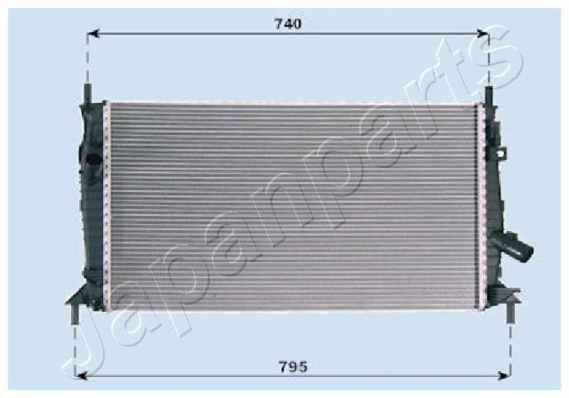JAPANPARTS K&uuml;hler, Motork&uuml;hlung RDA053081