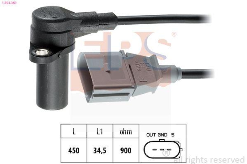 EPS Impulsgeber, Kurbelwelle Made in Italy - OE Equivalent