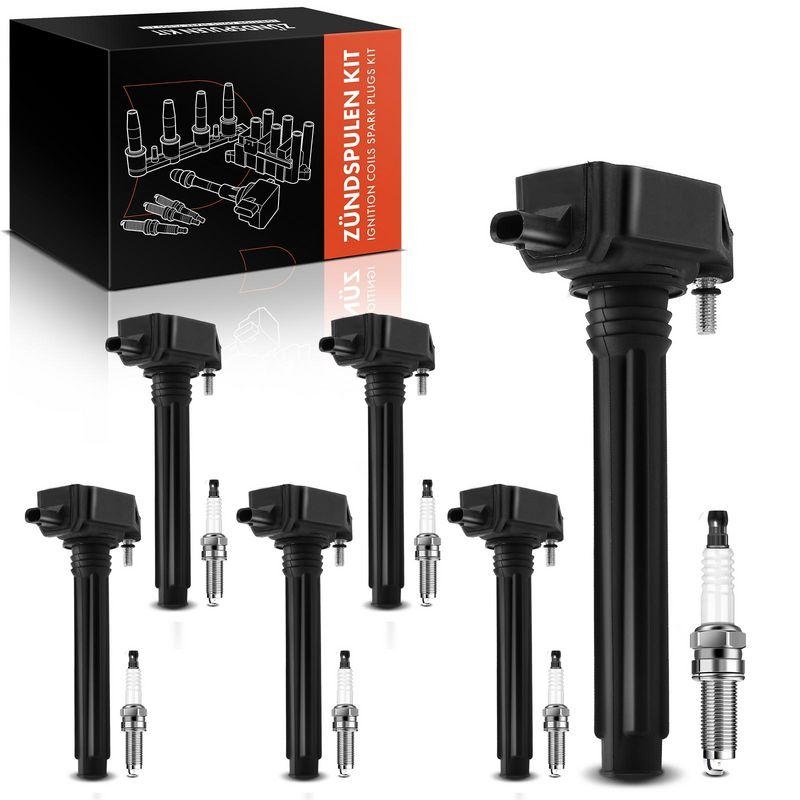 6x Frankberg Z&uuml;ndspule+6x Z&uuml;ndkerze 5481FB0015394