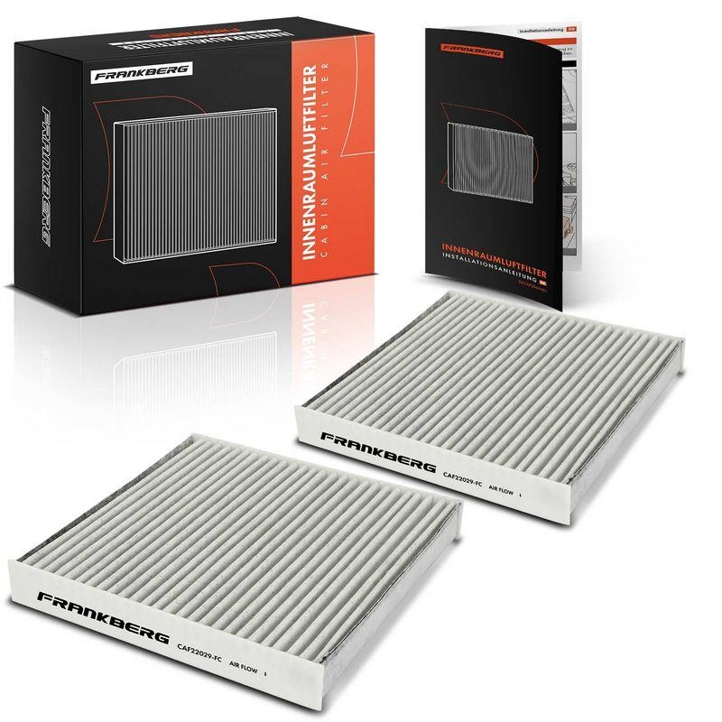 2x Frankberg Innenraumfilter Aktivkohle 5481FB0034687