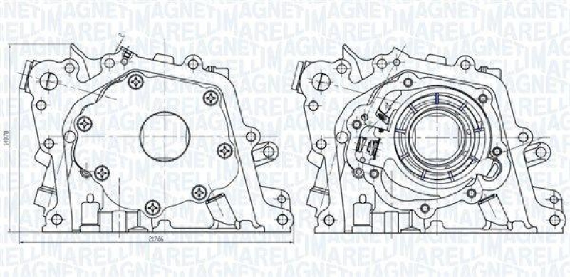 MAGNETI MARELLI &Ouml;lpumpe