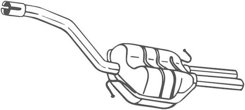 BOSAL Endschalld&auml;mpfer 233-551