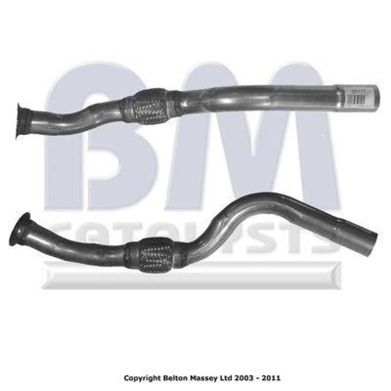 BM Catalysts Abgasrohr Vorne passend für Mitsubishi Colt 6 1.5 DI-D