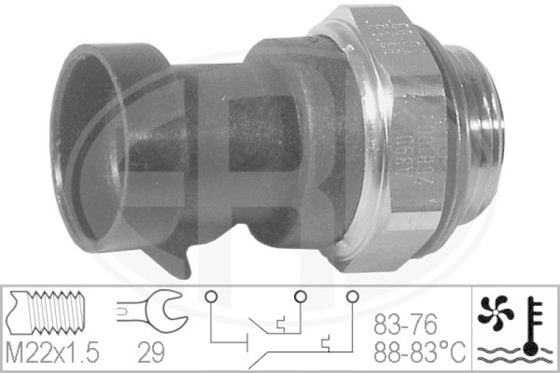 ERA Temperaturschalter, K&uuml;hlerl&uuml;fter