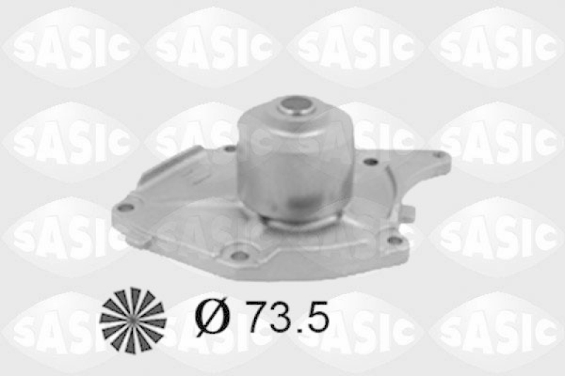 SASIC Water Pump, engine cooling