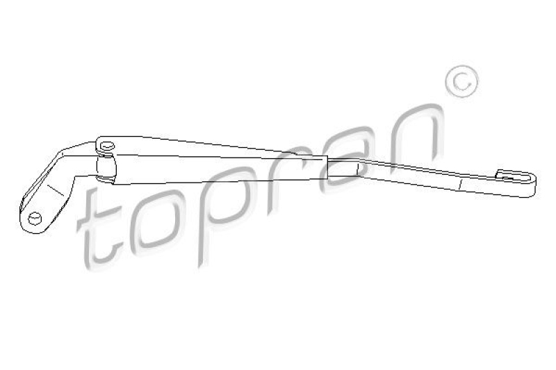 TOPRAN Wischarm, Scheibenreinigung 112288