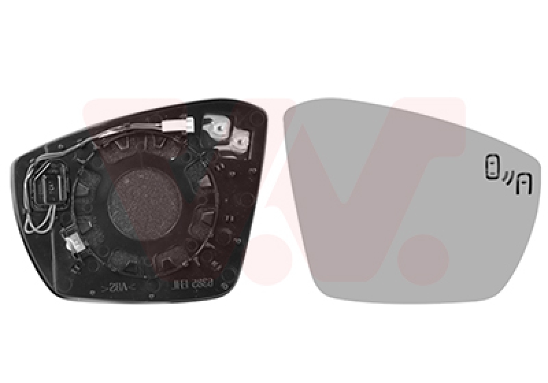 VAN WEZEL Spiegelglas, Au&szlig;enspiegel * HAGUS * 5706836