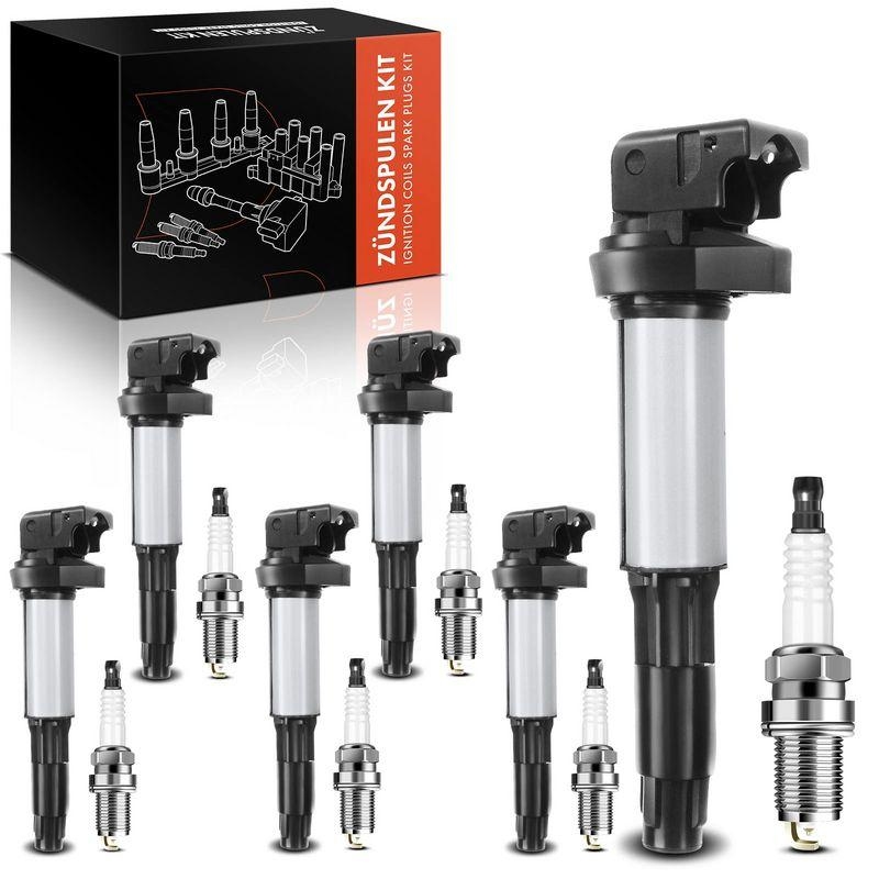 6x Frankberg Z&uuml;ndspule+6x Z&uuml;ndkerze 5481FB0015396